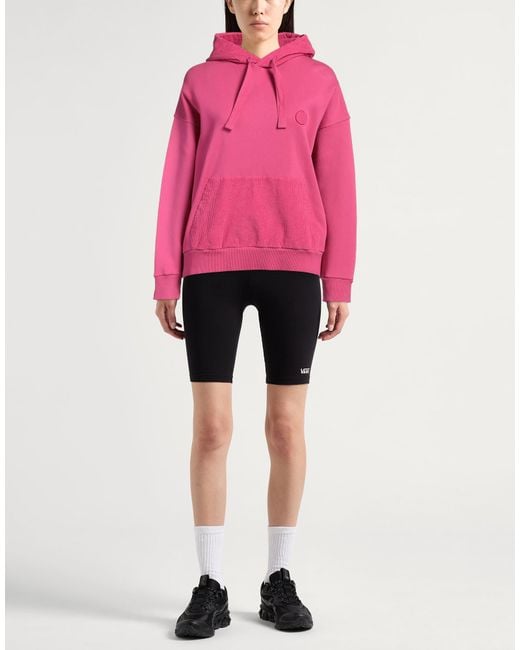 Autry Pink Fuchsia Sweatshirt Cotton, Elastane