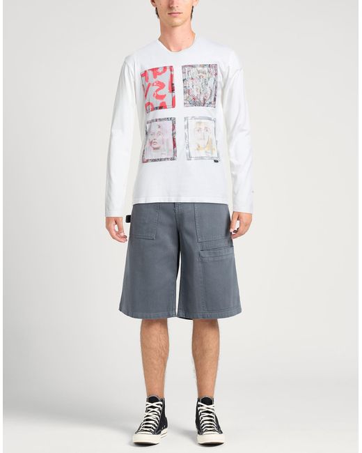 Daniele Alessandrini White T-Shirt Cotton for men