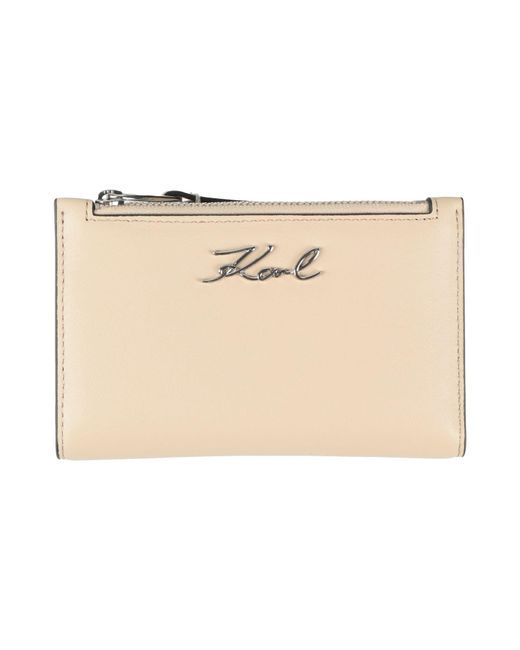Karl Lagerfeld Natural Wallets