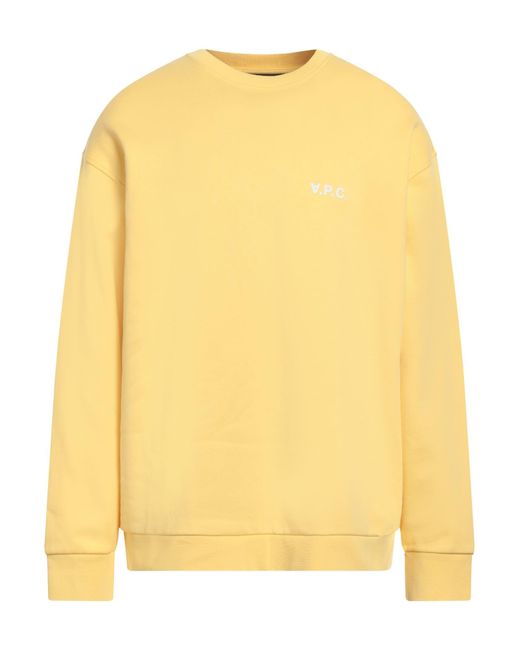A.P.C. Sweatshirt in Yellow für Herren