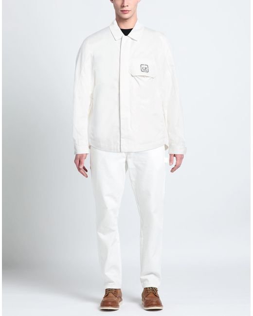 C P Company White Jacket for men