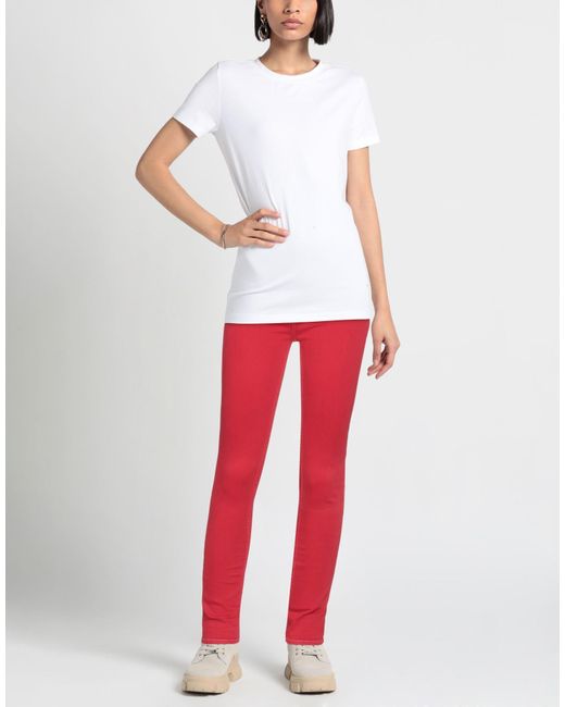 Polo Ralph Lauren Red Denim Pants