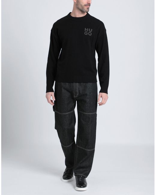 Pullover HUGO pour homme en coloris Black