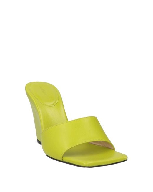 Wandler Green Sandals