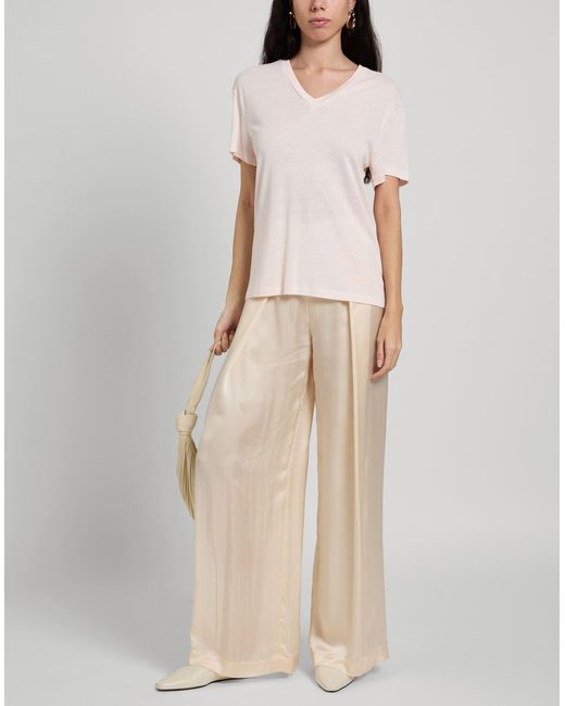 Karl Lagerfeld Pink Sweater Viscose, Linen