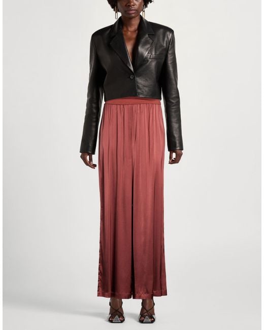Manila Grace Red Trouser