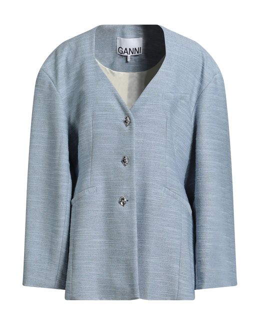 Ganni Blue Blazers