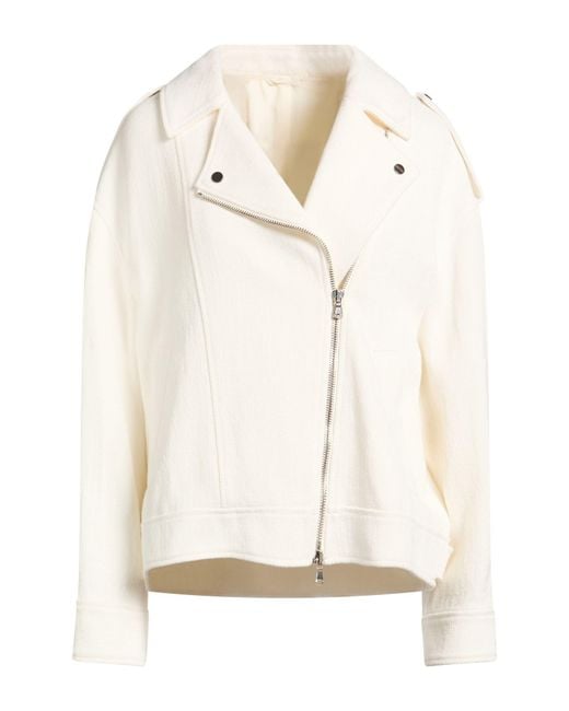 Brunello Cucinelli Natural Jacket Viscose, Linen