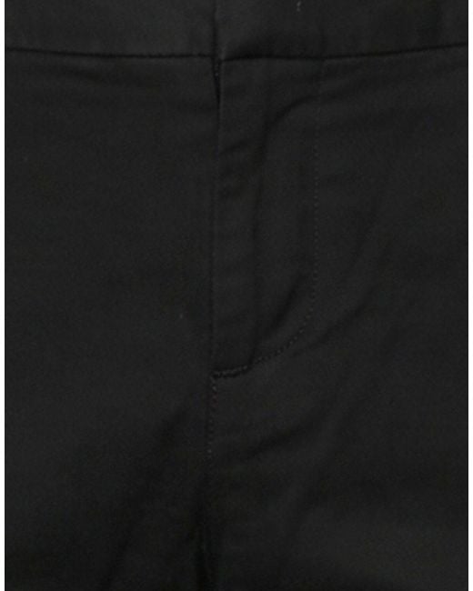 Dondup Black Pants Modal, Cotton, Elastane for men