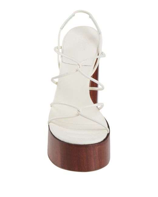GIA RHW White Sandals