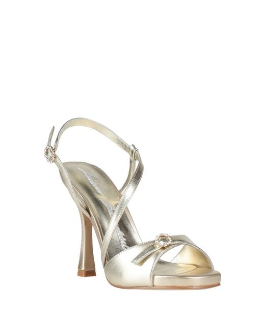 Luciano Barachini Metallic Sandals