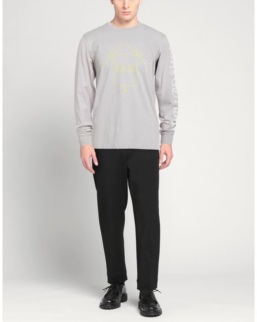 P.a.m. Perks And Mini Gray T-Shirt for men