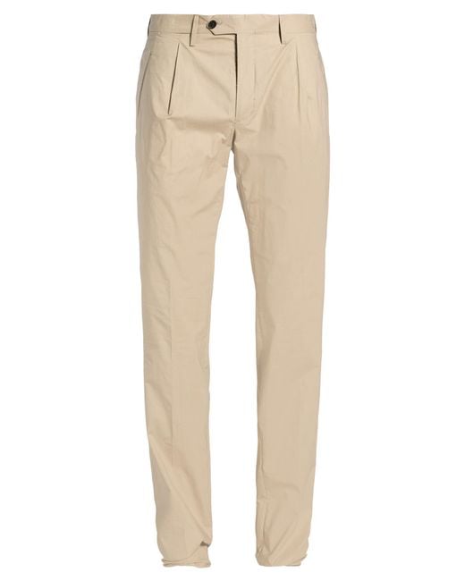 Germano Natural Pants Cotton, Elastane for men
