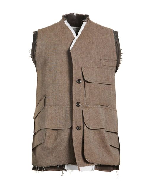 Maison Margiela Brown Blazer for men