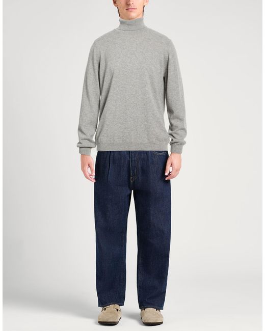 Cuello Alto Messagerie de hombre de color Gray