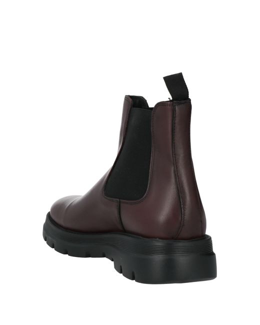 Alberto Guardiani Brown Ankle Boots for men
