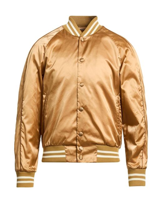PT Torino Natural Camel Jacket Polyamide for men