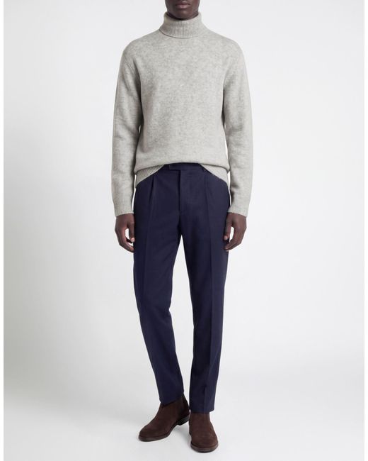 Ballantyne Gray Light Turtleneck Wool, Polyamide for men