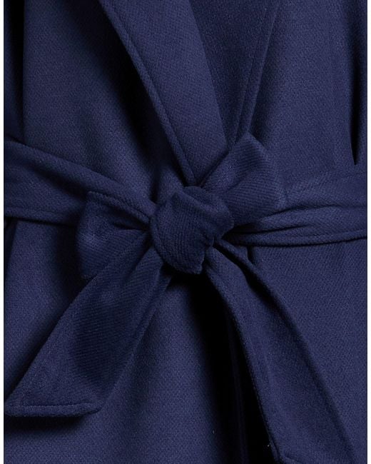 Please Blue Coat Polyester, Viscose