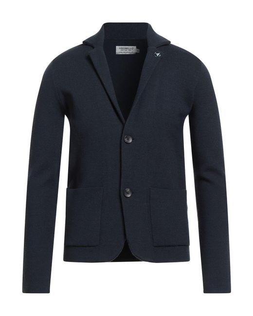 Fred Mello Blue Blazers for men