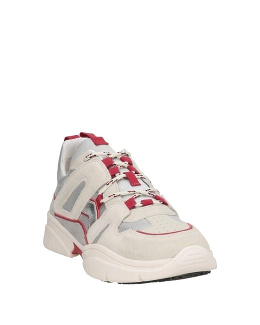 Isabel Marant Pink Light Sneakers Polyester, Leather