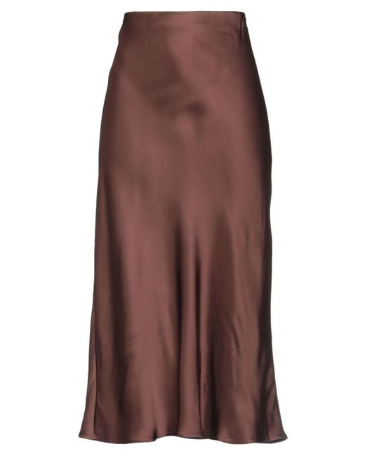 Marella Brown Long Skirt