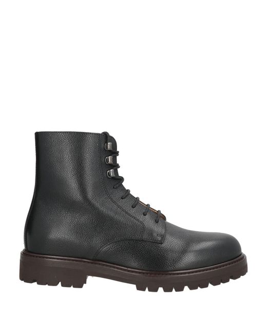 Brunello Cucinelli Black Ankle Boots for men