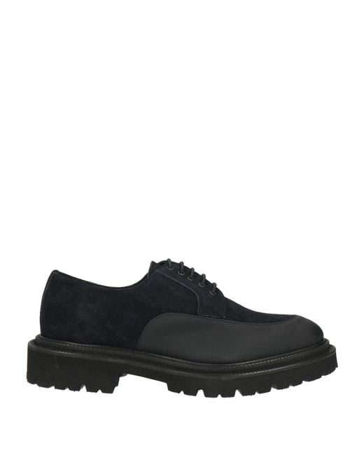 Marechiaro 1962 Black Midnight Lace-Up Shoes Leather for men