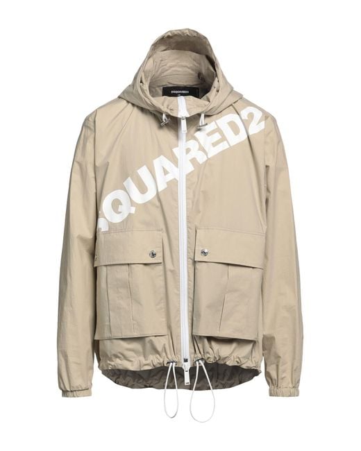 Soprabito & Trench di DSquared² in Natural da Uomo
