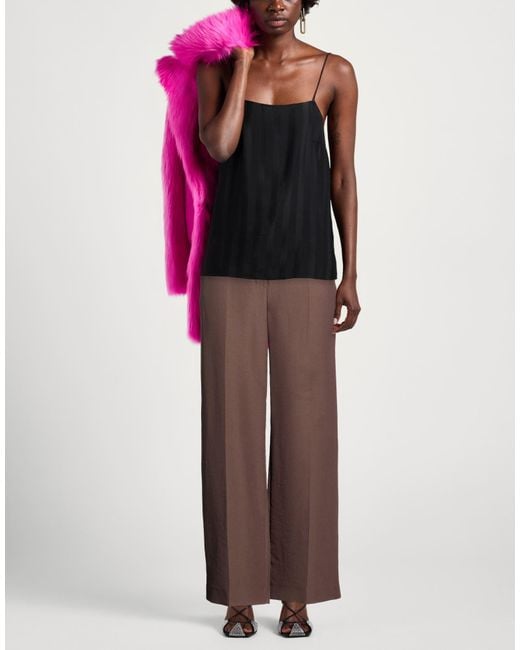 Weekend by Maxmara Brown Pants Acetate, Cotton