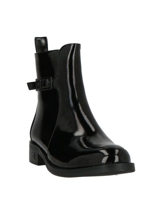 Laura Biagiotti Black Ankle Boots Synthetic Material
