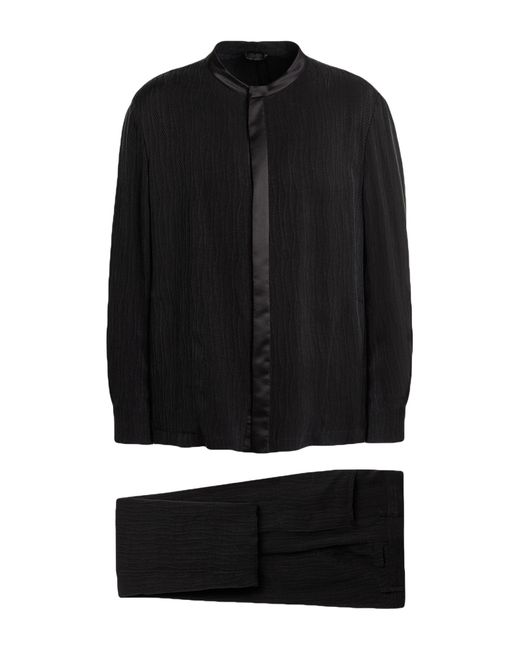 Traje Giorgio Armani de hombre de color Black