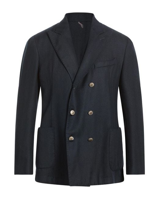 Santaniello Blue Blazer for men