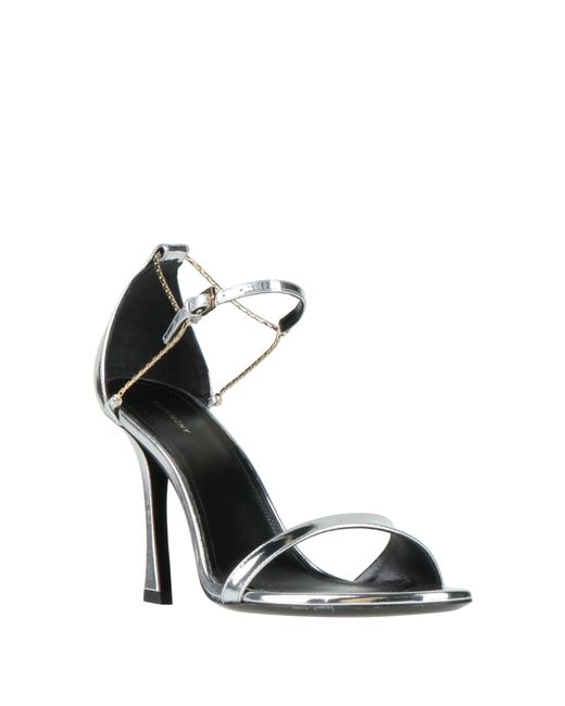 Givenchy Metallic Sandals