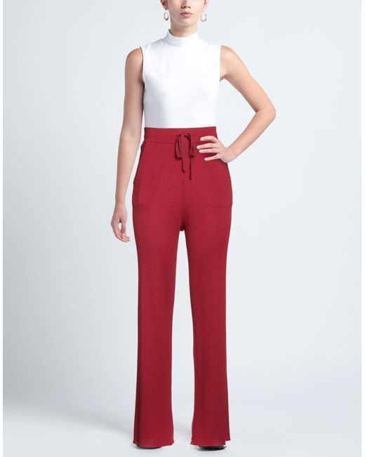 Max & Moi Red Pants