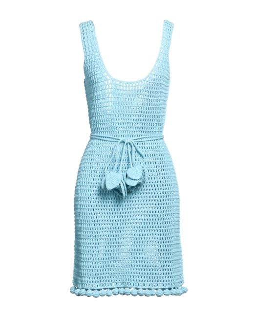 Burberry Blue Mini Dress