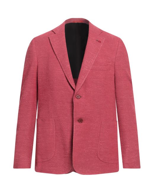 Isaia Pink Blazer for men