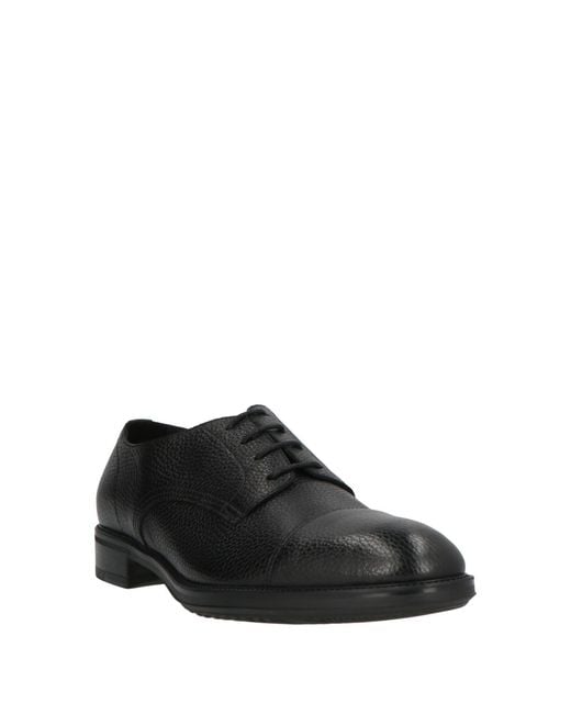 Doucal's Schnürschuh in Black für Herren