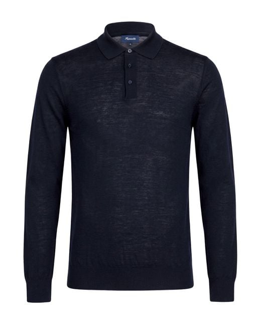 Façonnable Blue Sweater Wool for men