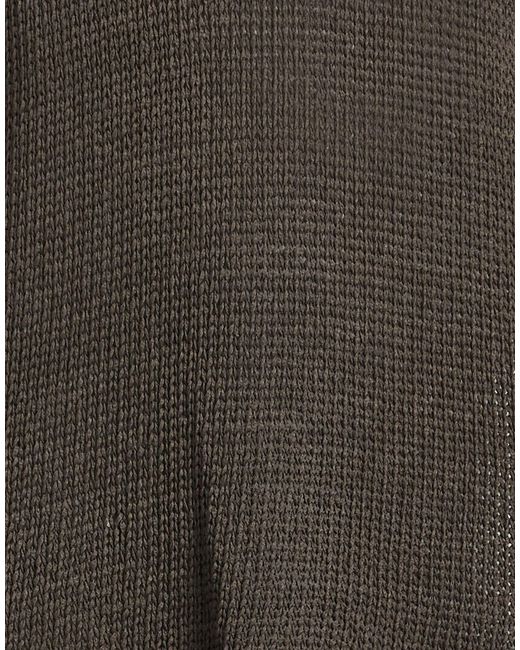 Forme D'expression Gray Dark Sweater Linen for men