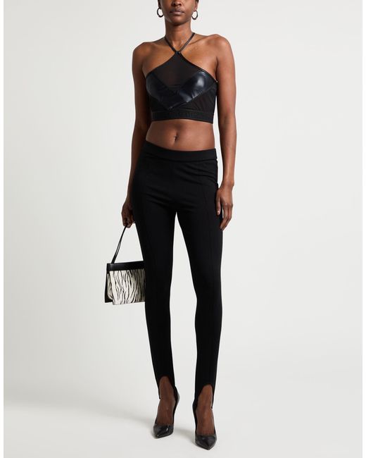 Versace Jeans Couture Black Top Polyamide, Elastane