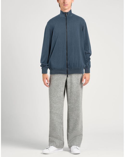 Alpha Studio Blue Cardigan for men