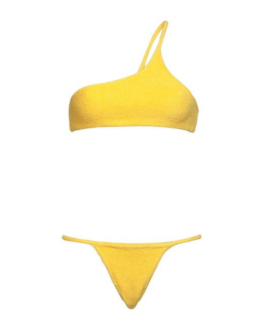 The Attico Yellow Bikini