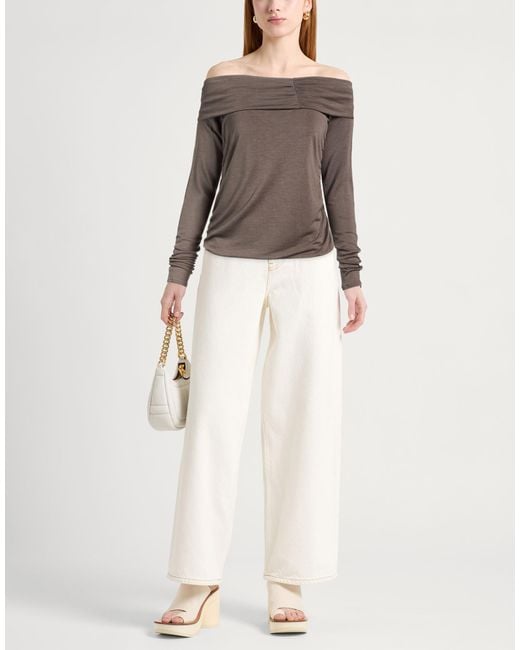 Alohas Brown Top Tencel
