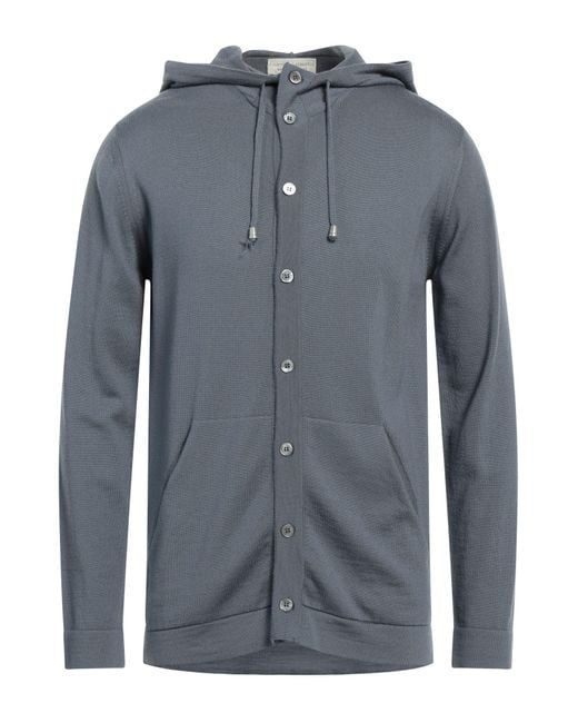 FILIPPO DE LAURENTIIS Blue Cardigan for men