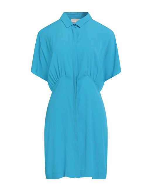 Semicouture Blue Mini Dresses