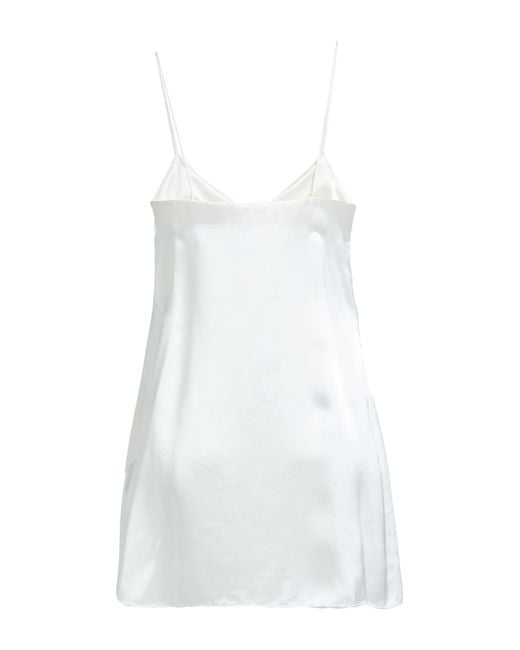 Vetements White Mini Dress