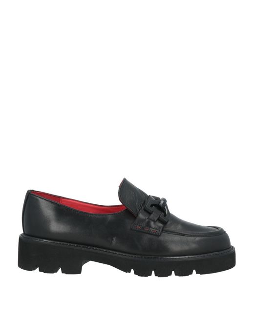 Pas De Rouge Black Mokassin