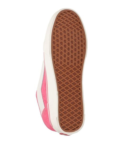 Vans Pink Sneakers Leather for men
