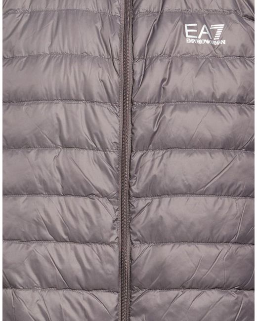 EA7 Gray Vest Polyamide for men